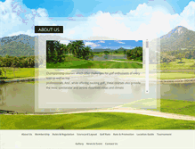 Tablet Screenshot of khaokheowgolf.com